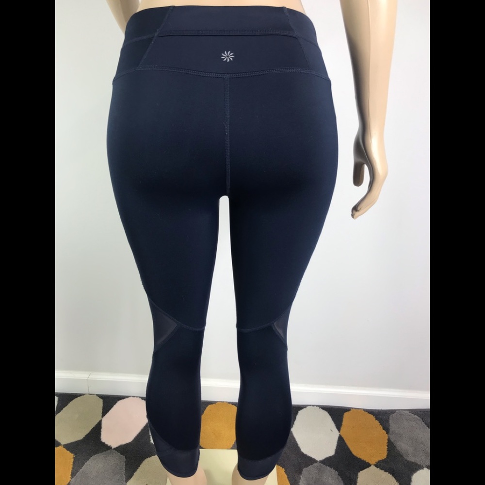 🏃🏽‍♀️Beautiful Athleta Blue Leggings Small - Picture 3 of 8